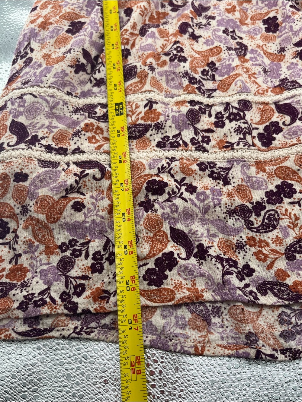 Idyllwind Fueled by Miranda Lambert Floral Paisley Dress Size M Boho Preppy - Picture 10 of 13